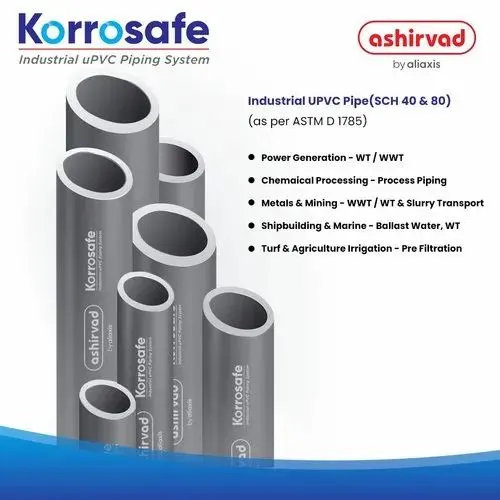 Industrial UPVC Fittings SCH 80