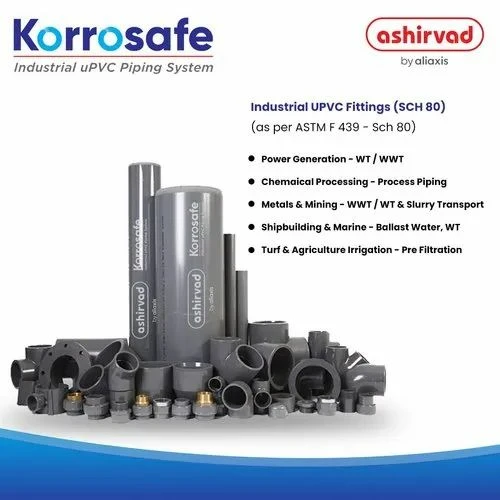 Industrial UPVC Pipes SCH 40